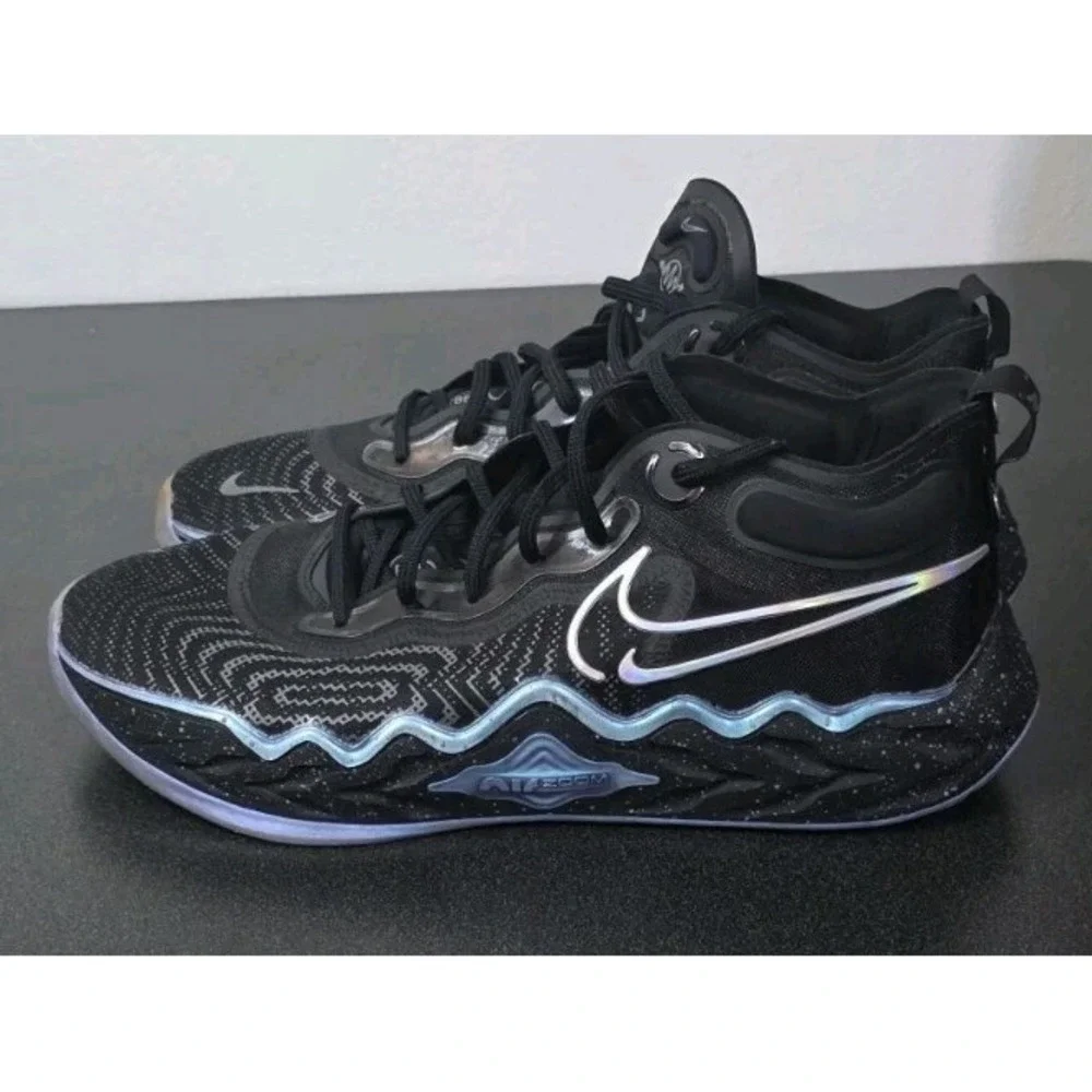 Nike Promo Sample Air‎ Zoom G.T Run Men's Size 14 Black Basketball Sneakers EUC